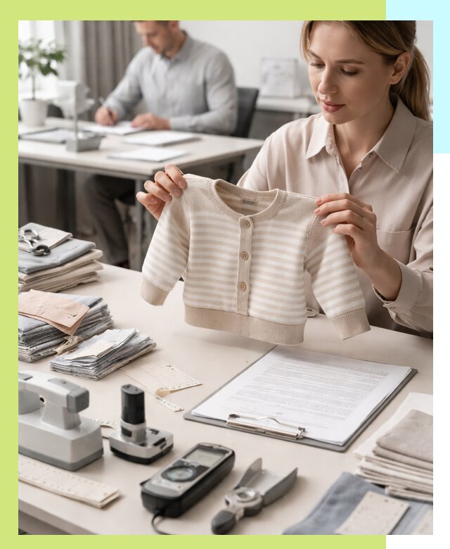 Сертификация детской одежды и текстильных изделий в Лесне