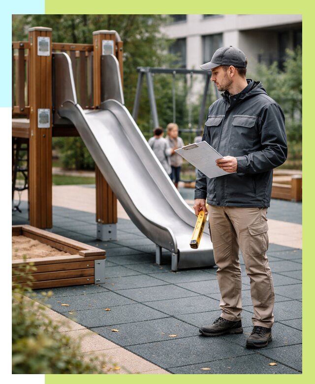 Сертификация детских площадок в Лесне от 25988 р. | Алешин-Лсн