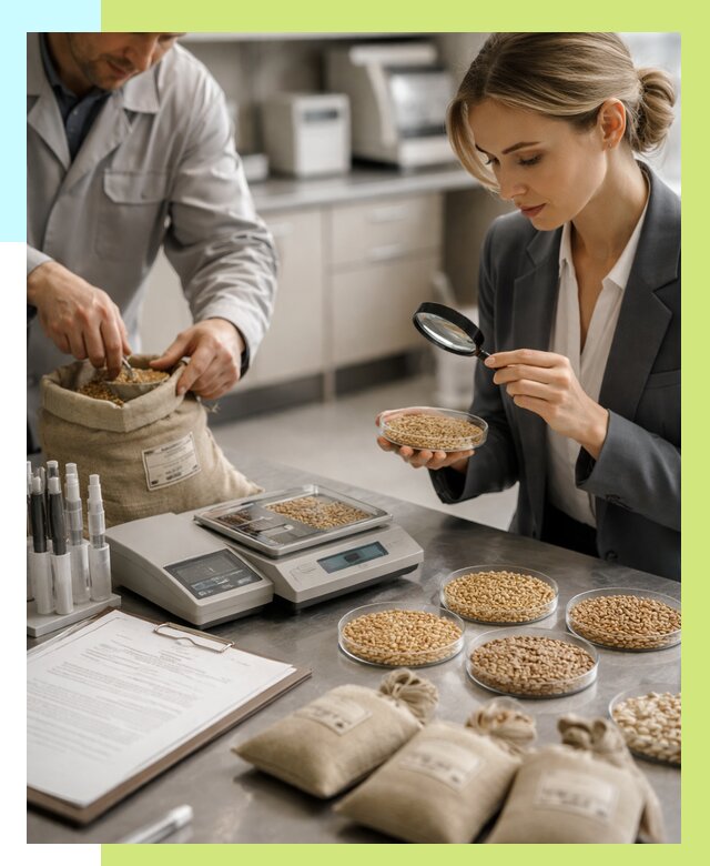 Сертификация зерна в Лесне по цене от 15593 р. | Алешин-Лсн