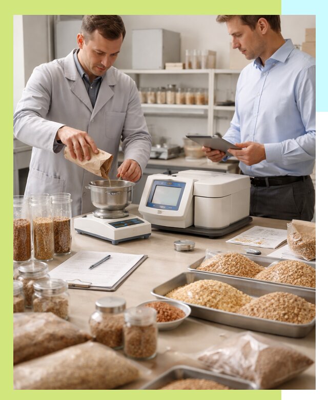 Сертификация зерна и зерновой продукции в Лесне для экспорта