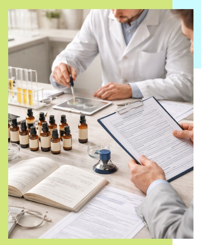 Сертификация эфирных масел и документация качества в Лесне