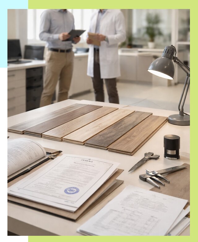 Сертификация ламината в Лесне от 18711 р. под ключ | Алешин-Лсн