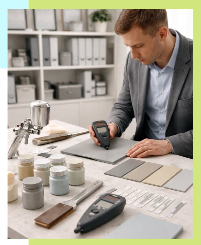 Сертификация краски в Лесне от 25988 р. | Алешин-Лсн центр