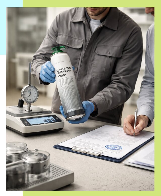 Сертификация монтажной пены в Лесне от 15593 р. | Алешин-Лсн