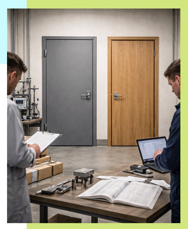 Сертификация дверей в Лесне от 8316 р. под ключ | Алешин-Лсн