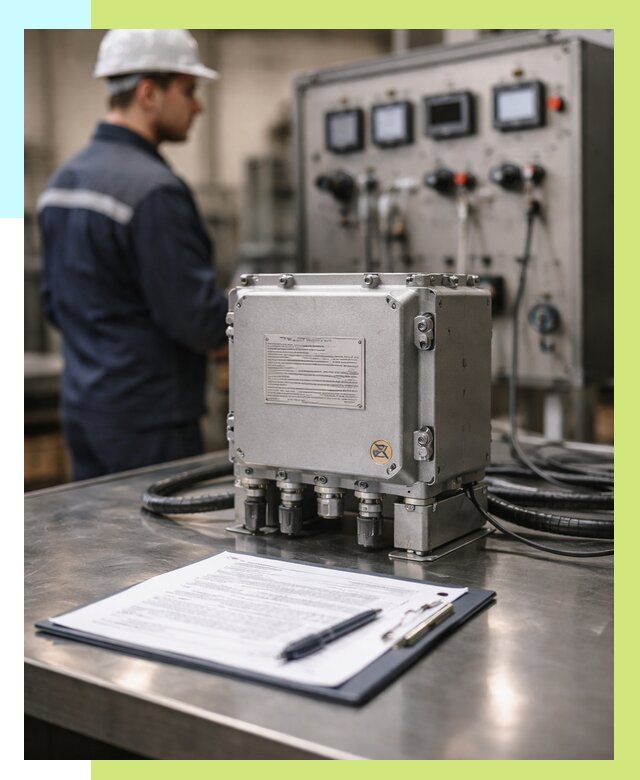 Сертификация взрывозащищенного оборудования в Лесне от 36383 р. | Алешин-Лсн