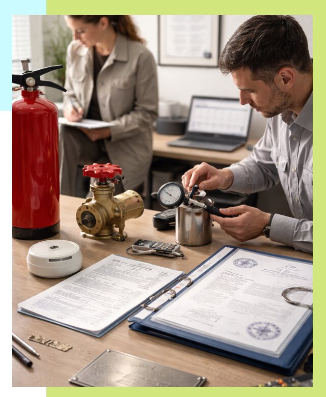 Сертификация пожарного оборудования в Лесне от 15593 р.|Алешин-Лсн