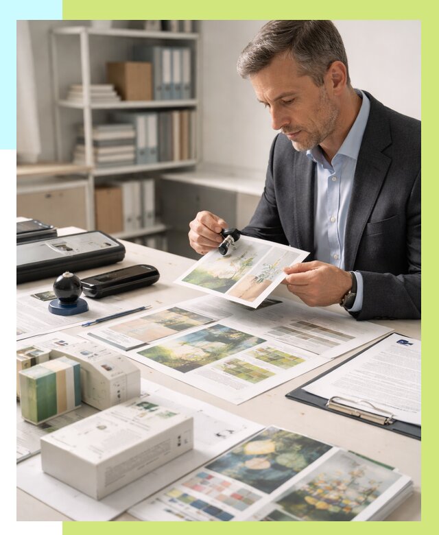 Сертификация полиграфической продукции в Лесне от 12474р.|Алешин-Лсн