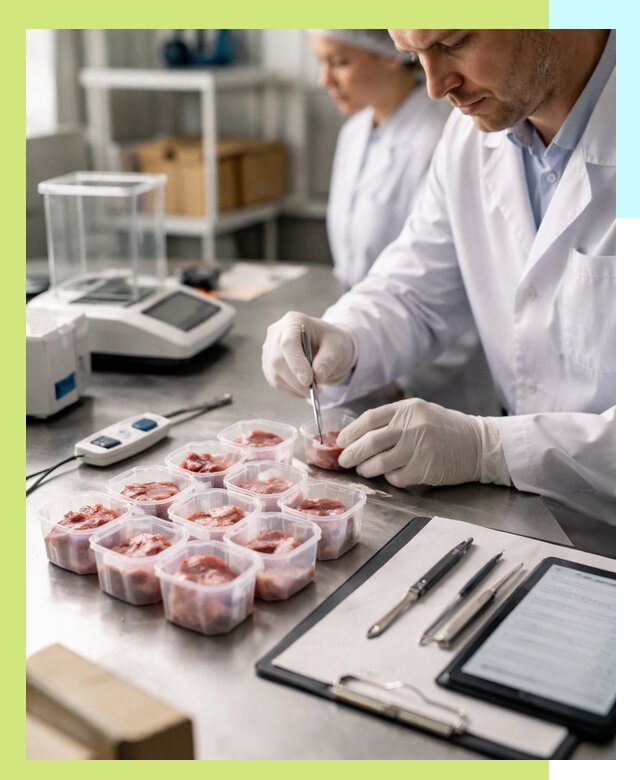 Комплексная сертификация мяса и мясной продукции в Лесне