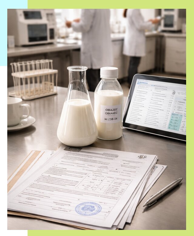 Сертификация молока и продукции в Лесне от 12474 р. | Алешин-Лсн