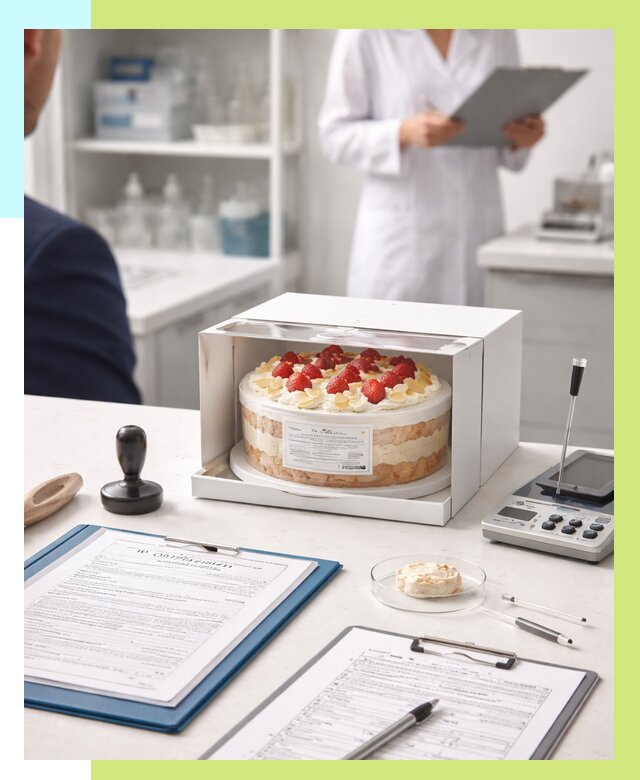 Сертификация тортов в Лесне от 9356 р. заказать | Алешин-Лсн