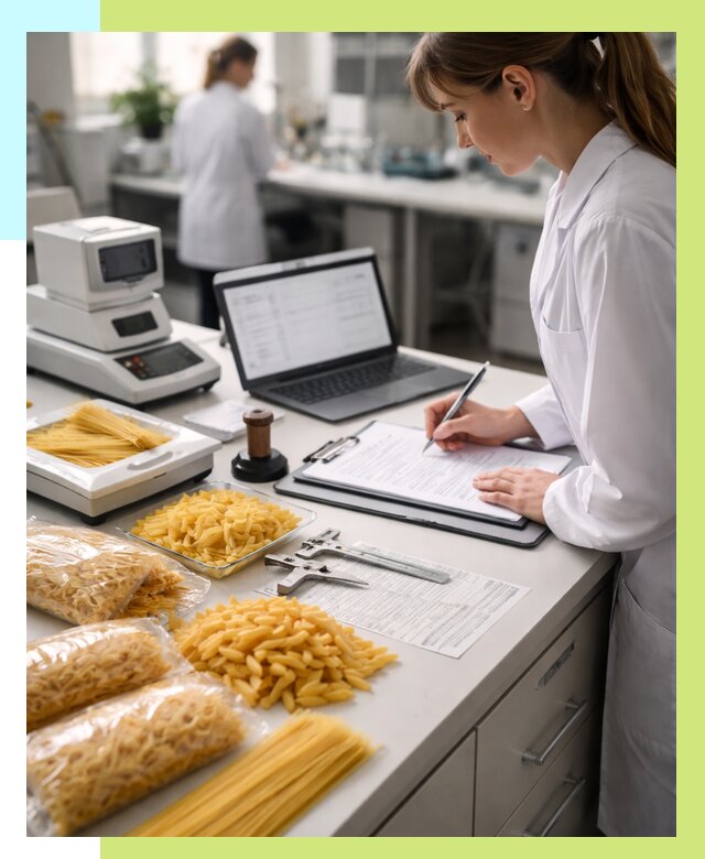 Сертификация макаронных изделий в Лесне от 15593 р. | Алешин-Лсн