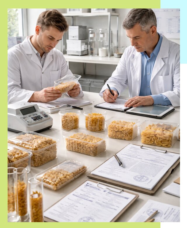 Сертификация макаронных изделий и технологической документации в Лесне