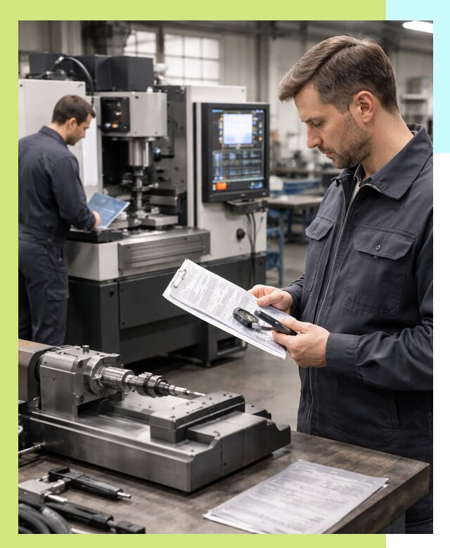 Сертификация станков: оформление документов и испытания в Лесне