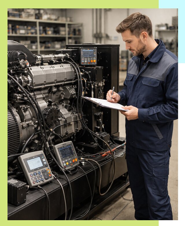 Сертификация дизельных генераторов и их оборудования в Лесне