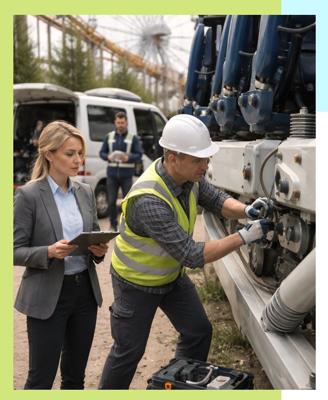 Сертификация аттракционов и проверка безопасности в Лесне