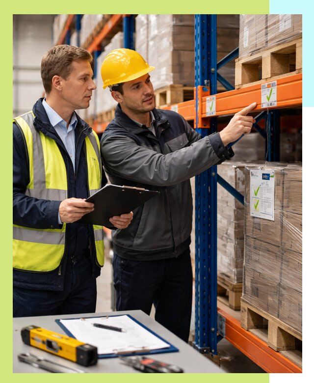 Сертификация стеллажей и складского оборудования в Лесне