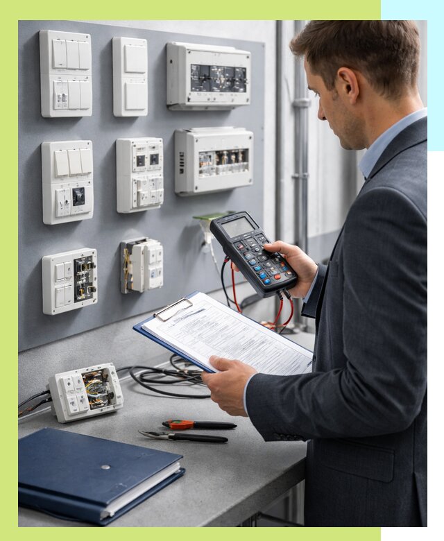 Сертификация электрических и автоматических выключателей в Лесне