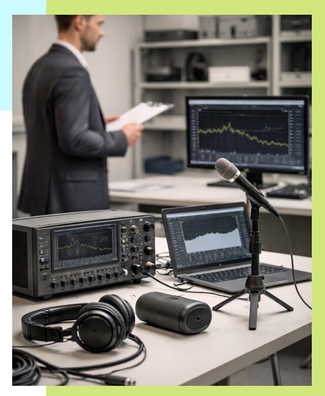 Сертификация аудиотехники в Лесне от 15593 р., Алешин-Лсн