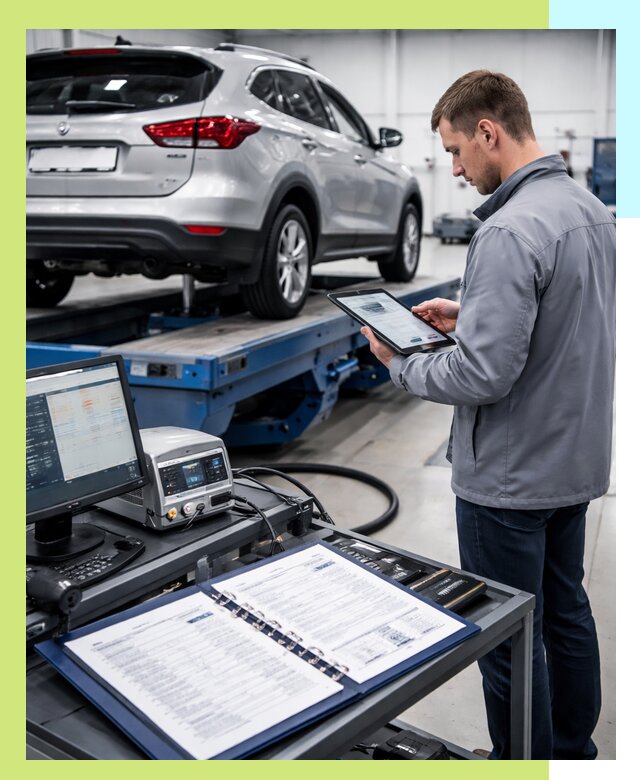 Сертификация колесных транспортных средств в Лесне