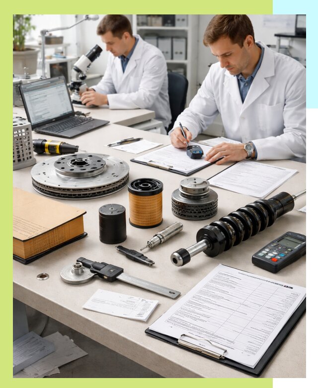 Сертификация автозапчастей и комплектующих в Лесне по ГОСТ