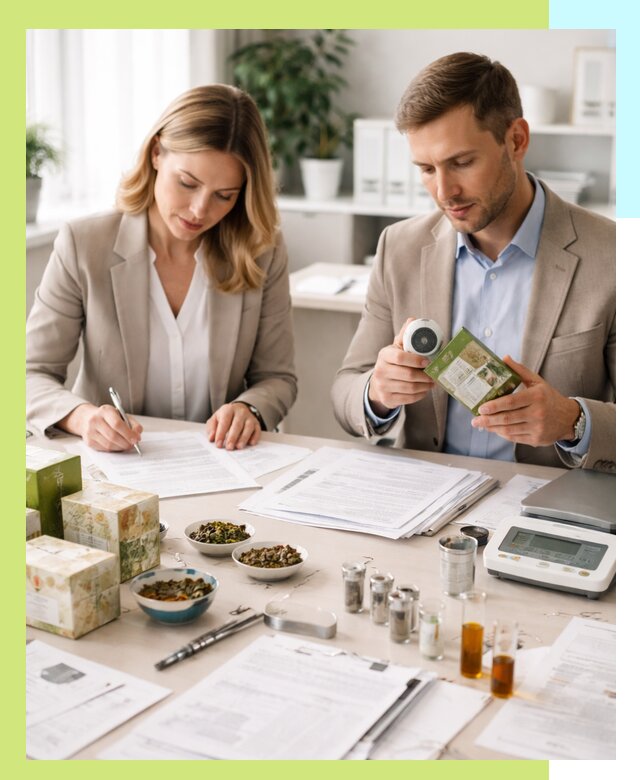 Разработка ТУ на чай и маркировку продукции в Лесне