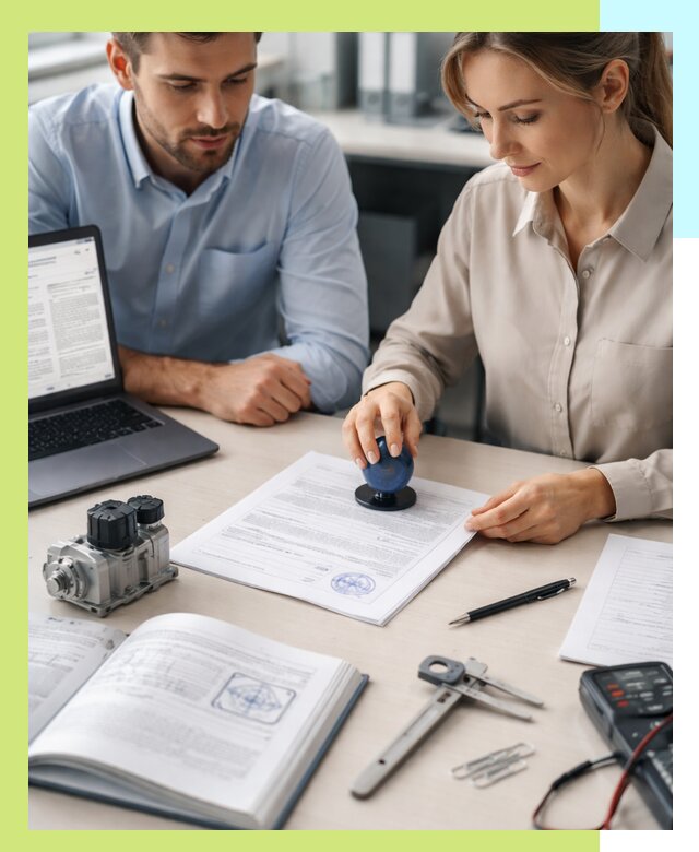 Выдача паспорта изделия и техническая экспертиза продукции в Лесне