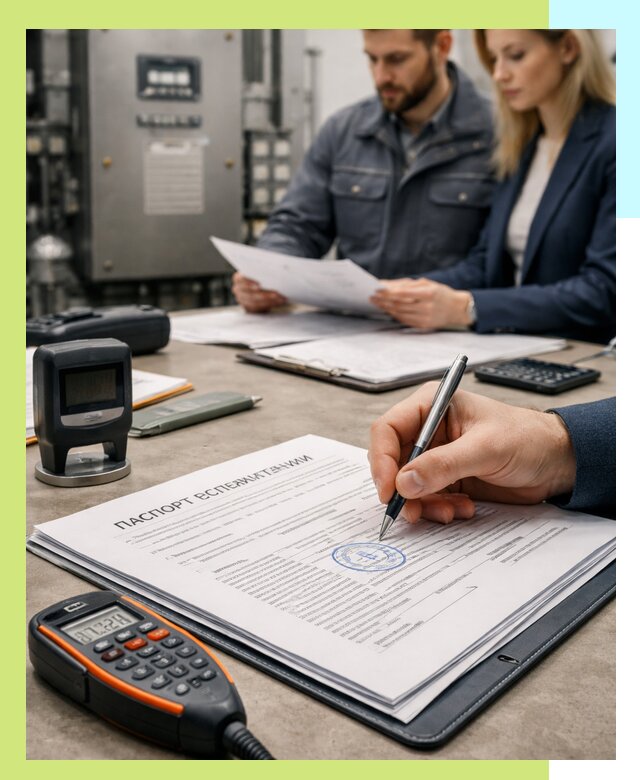 Оформление паспорта эксплуатации оборудования в Лесне