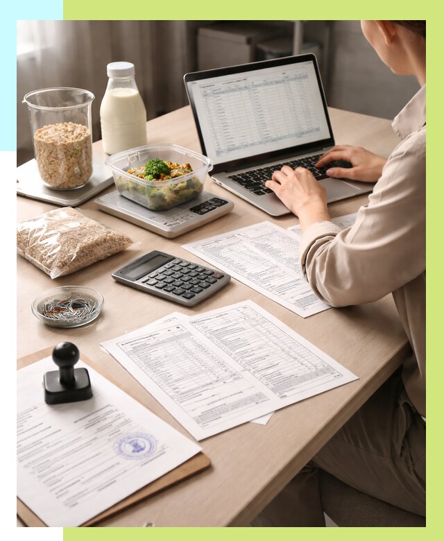 Просчет БЖУ для маркировки в Лесне от 1559 р. | Алешин-Лсн