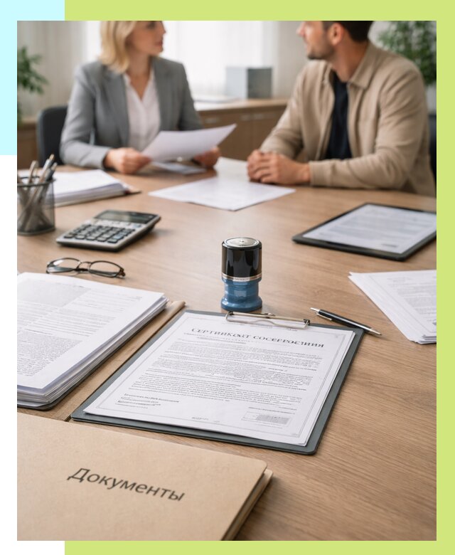 Сертификат соответствия на продукцию в Лесне от 15593 р.|Алешин-Лсн