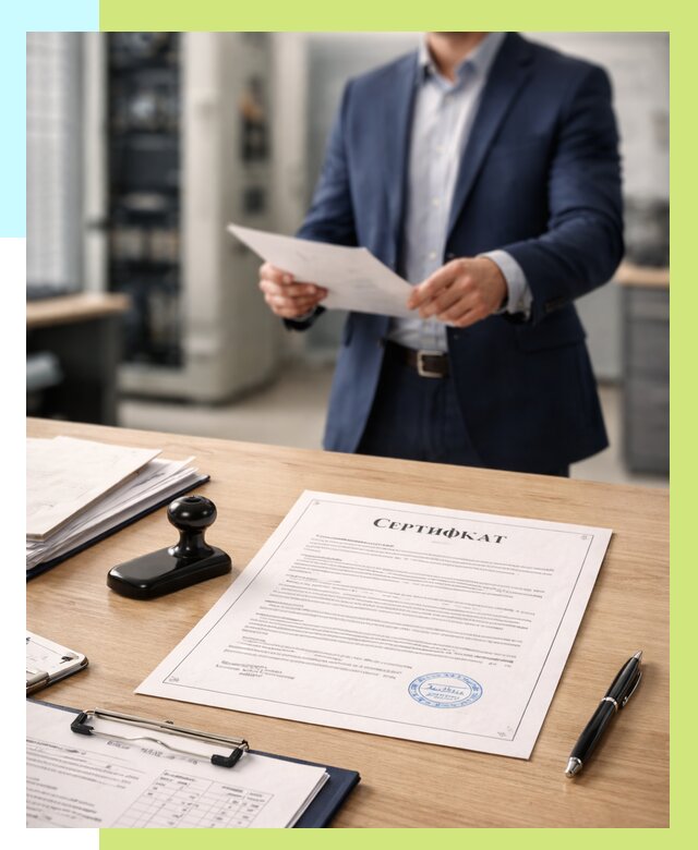 Сертификат на оборудование в Лесне от 15593 р. | Алешин-Лсн