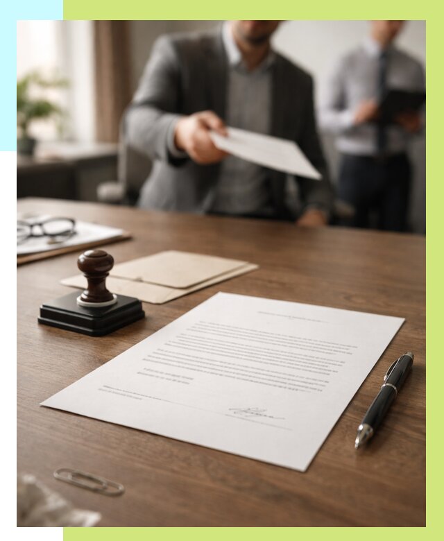 Отказное письмо по сертификации в Лесне от 3638 р. | Алешин-Лсн