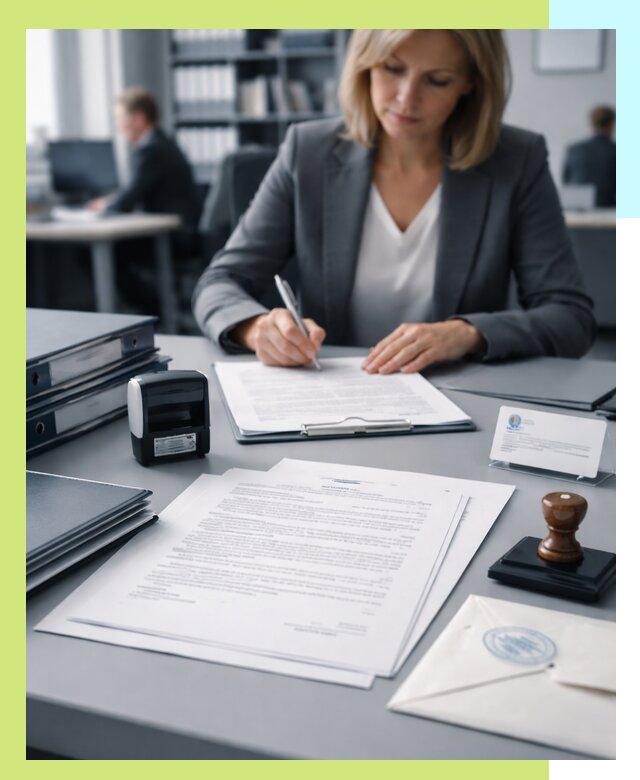 Оформление отказного письма для продукции и оборудования в Лесне