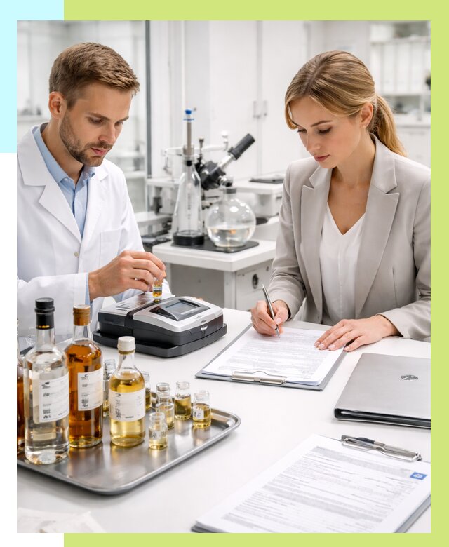 Заключение о спиртосодержании в Лесне, от 5198 р., Алешин-Лсн