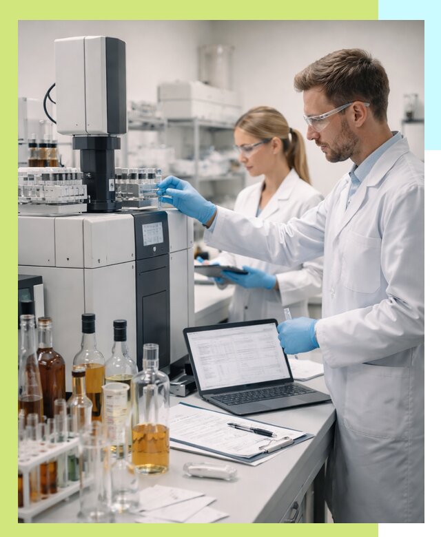 Выдача заключения о спиртосодержании продукции в Лесне