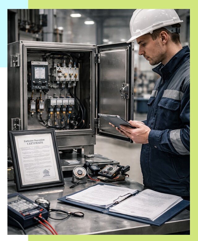 Сертификат взрывозащиты в Лесне от 46778 р. | Алешин-Лсн