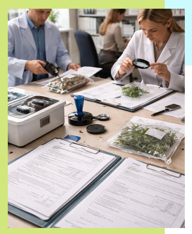 Оформление карантинного сертификата для растений в Лесне