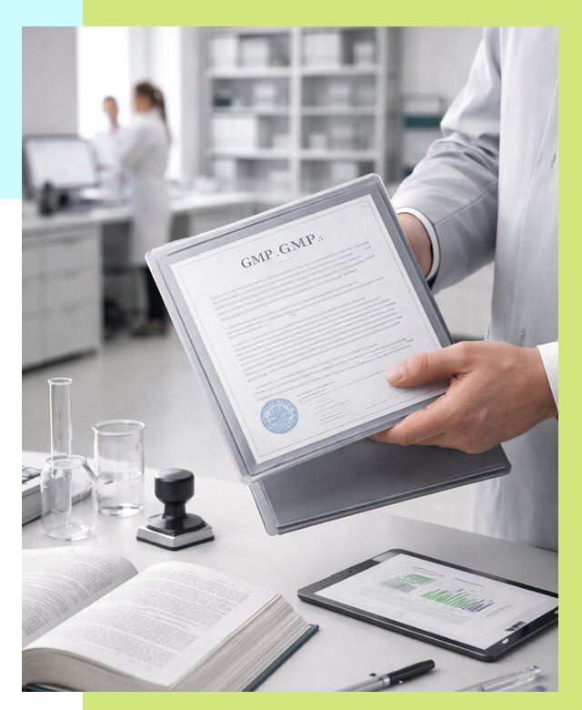 Сертификат GMP в Лесне под ключ от 88358 р. | Алешин-Лсн