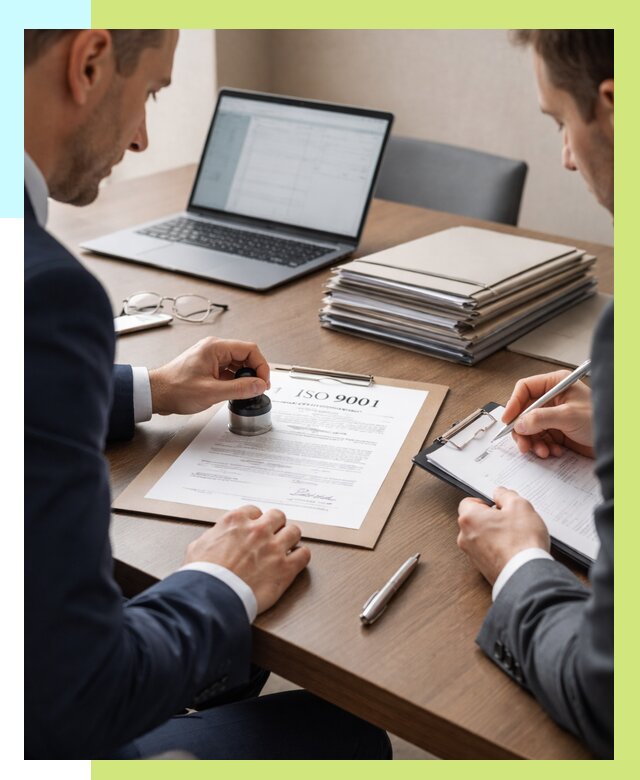 Сертификат ISO 9001 в Лесне купить от 83160 р. | Алешин-Лсн