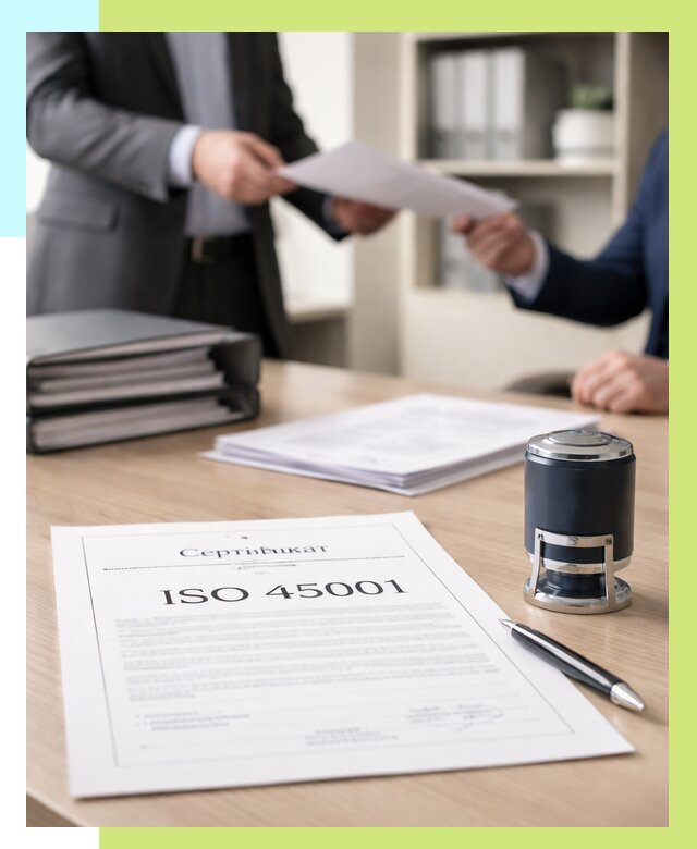 Сертификат ISO 45001 в Лесне под ключ от 46778 р. | Алешин-Лсн