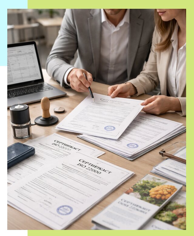 Сертификат ISO 22000 в Лесне от 41580 р. под ключ | Алешин-Лсн