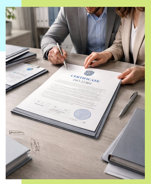 Сертификат ISO 22301 в Лесне от 46778 р. | Алешин-Лсн срочно