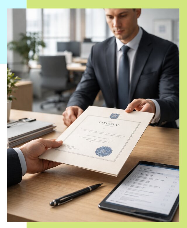 Сертификат ISO 30301 в Лесне от 36383 р. | Алешин-Лсн - под ключ