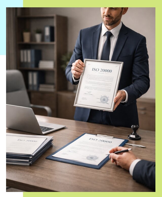 Сертификат ISO 20000 в Лесне под ключ от 124740 р., Алешин-Лсн