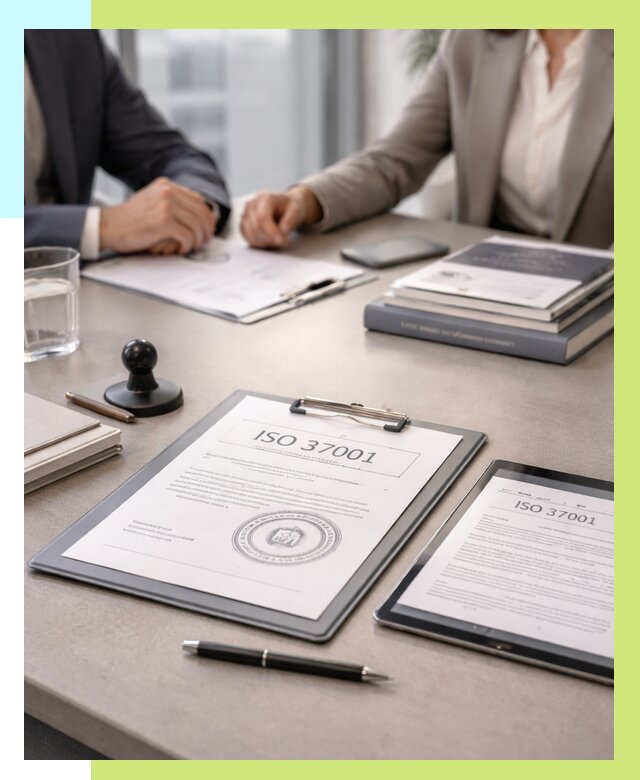 Сертификат ISO 37001 в Лесне оформить от 124740 р. Алешин-Лсн